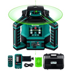 KRAFTOOL RL600 G, 600 м, зеленый, ротационный лазерный нивелир (34600)