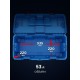 ЗУБР MIX-24, 608 х 305 х 283 мм, (24″), пластиковый ящик для инструмента (38145-24)
