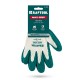 KRAFTOOL MaxGrip, L-XL, х/б перчатки с текстурированным нитриловым обливом, 15 класс (11243-XL)