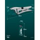 KRAFTOOL Vario Clamp переставные зажимные клещи с изменяемой глубиной зажима (2248)