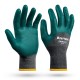 KRAFTOOL ProFlex Plus, M (8), облив 3/4, эластичные перчатки, вспененное нитриловое покрытие, 15 класс (11241-M)