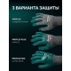 KRAFTOOL ProFlex Plus, M (8), облив 3/4, эластичные перчатки, вспененное нитриловое покрытие, 15 класс (11241-M)